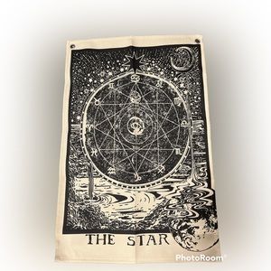 The Star tarot tapestry